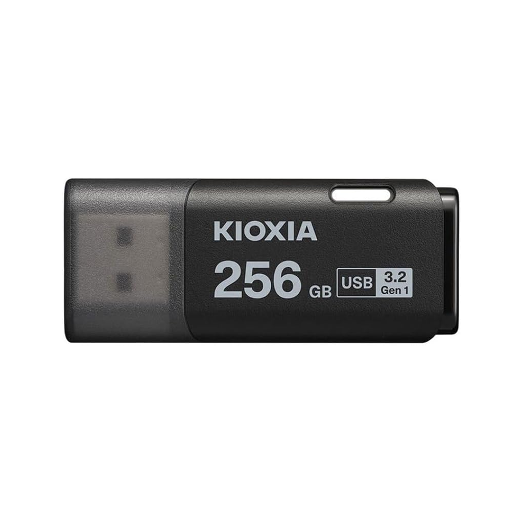 KIOXIA U301K 256GB USB 3.2 Gen1 TransMemory Flash Disk (Siyah) - Kioxia
