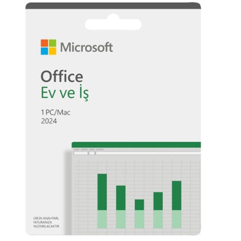 MS OFFICE 2024 EV VE IS TURKCE KUTU EP2-06692 - Microsoft