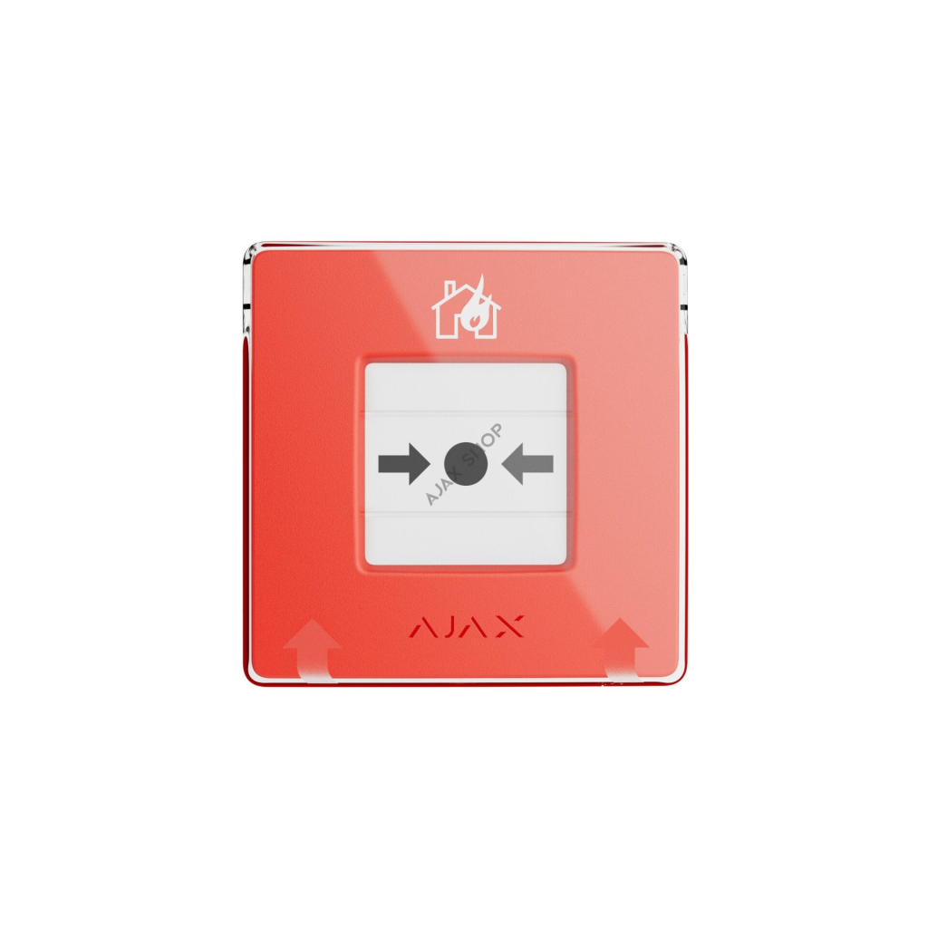 AJAX, Manual Call Point, Kablosuz, KIRBAS BUTONU NC, KIRMIZI - AJAX - görsel 2