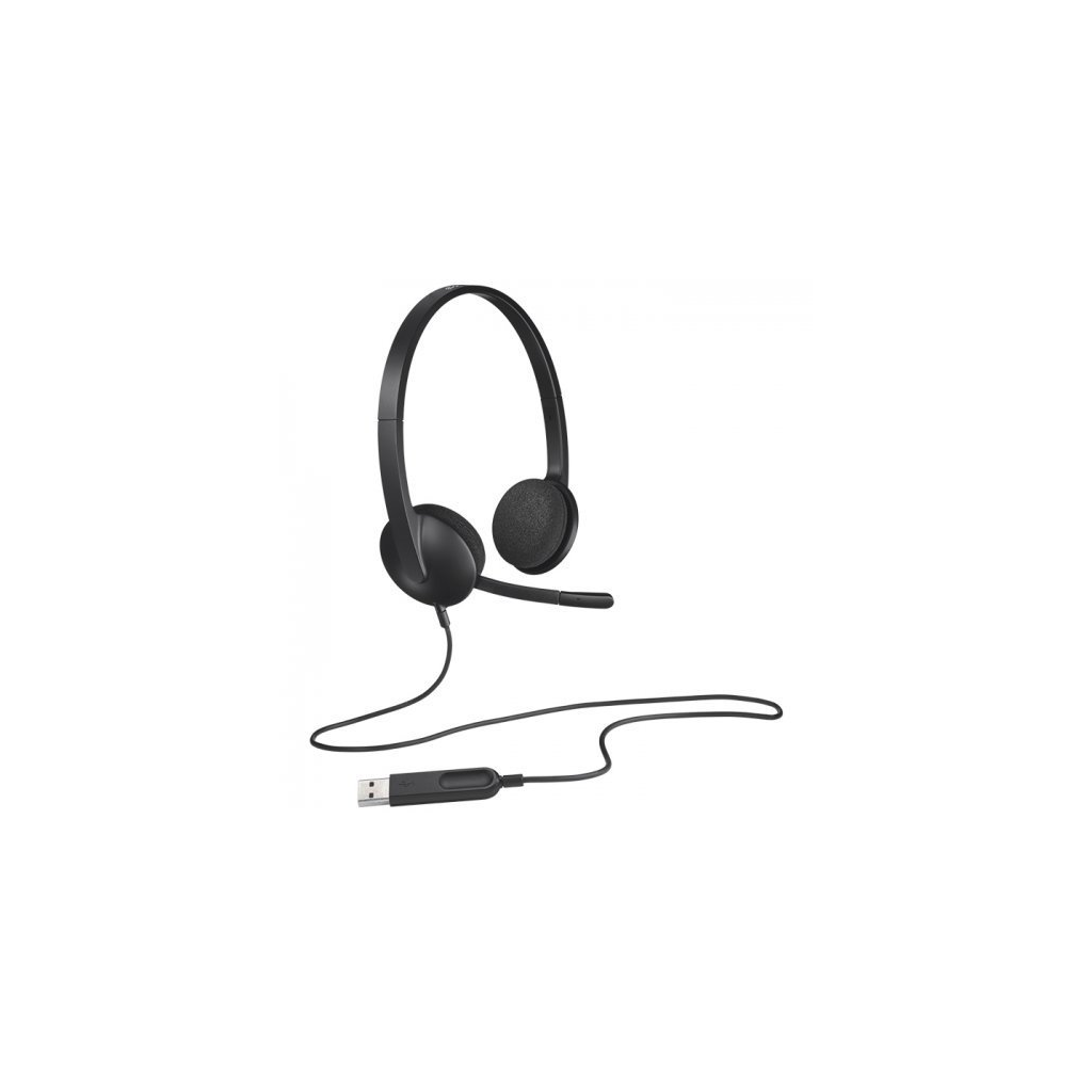 LOGITECH H340, 981-000475, USB, Çağrı Merkezi, Ofis, Toplantı, Konuşmacı Tipi, Microfonlu Kulaklık - Logitech - görsel 2