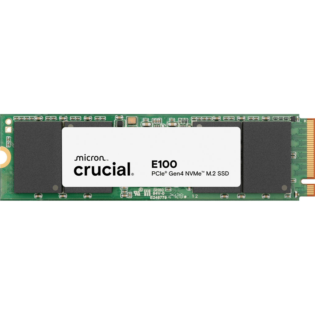 CRUCIAL CT1000E100SSD8, E100, 1TB, 5000/4500, Gen4, NVME PCIe M.2 2280, SSD - Crucial