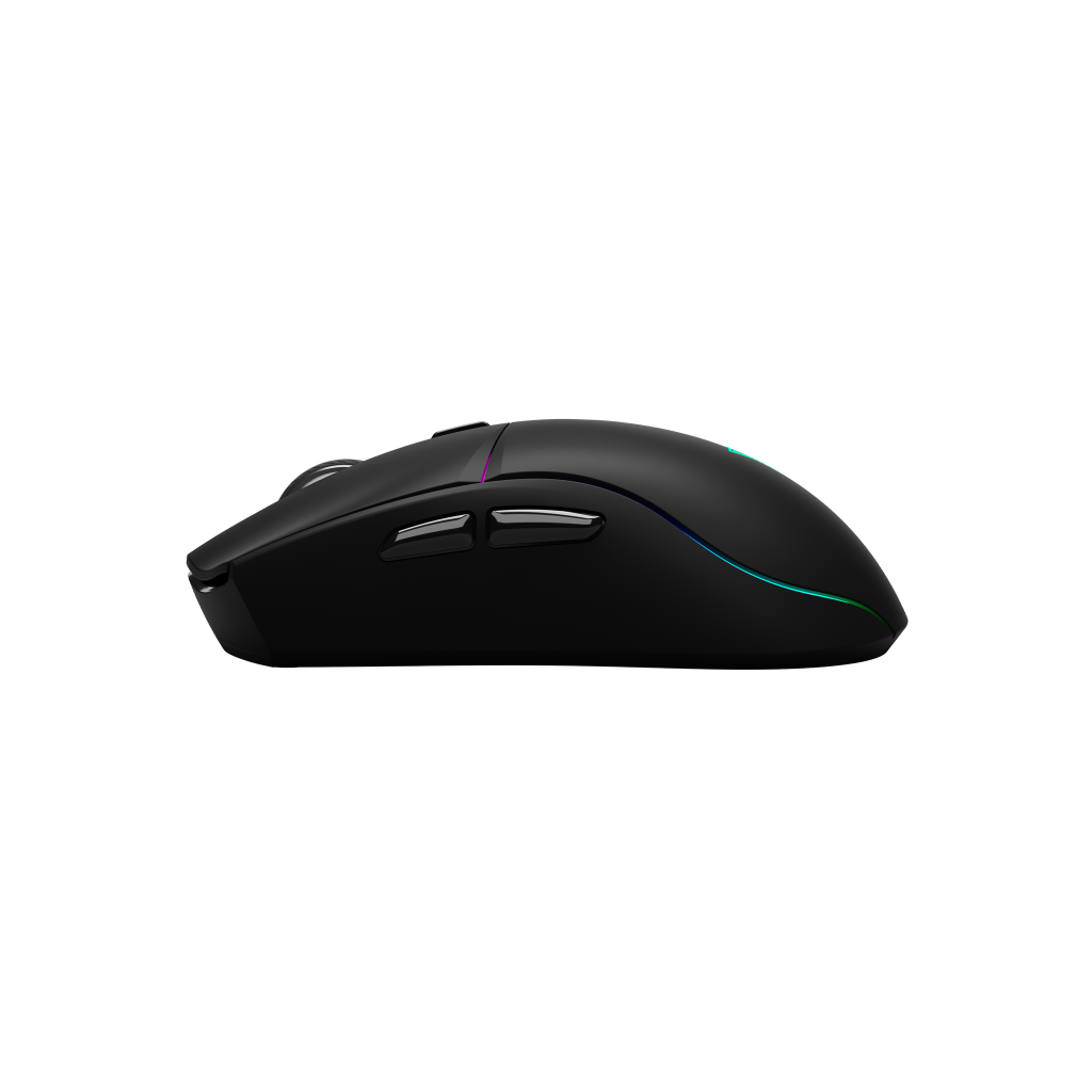 GAMDIAS HADES M3, RGB Aydınlatma, 2.4Ghz ve Bluetooth Kablosuz, 7 Programlanabilir Buton, Şarj Edilebilir, Type-C, Gaming Mouse, 10.000 DPI, Siyah - Gamdias - görsel 4