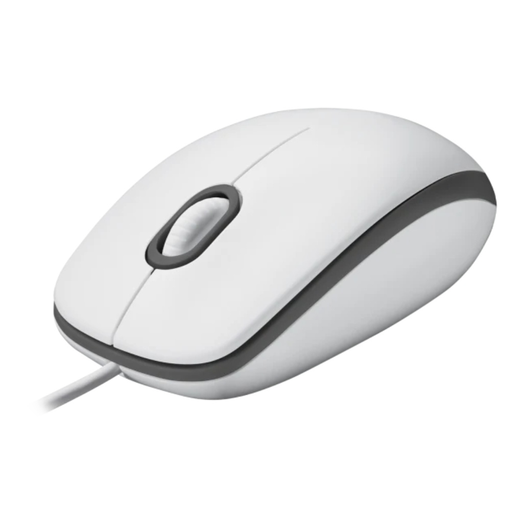 LOGITECH 910-006764, M100 Beyaz, USB Kablolu, 1000dpi, Optik, 3 Tuşlu, Mouse - Logitech