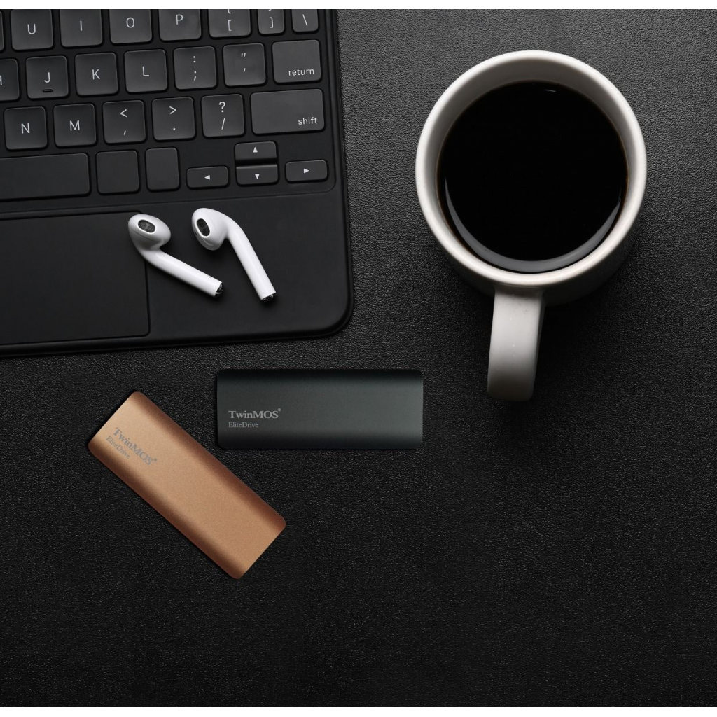 TWINMOS PSSD2TBMEDB Mini 2TB USB 3.2 Gen 2 Type-C Koyu Gri Taşınabilir SSD Harddisk - TWINMOS - görsel 5