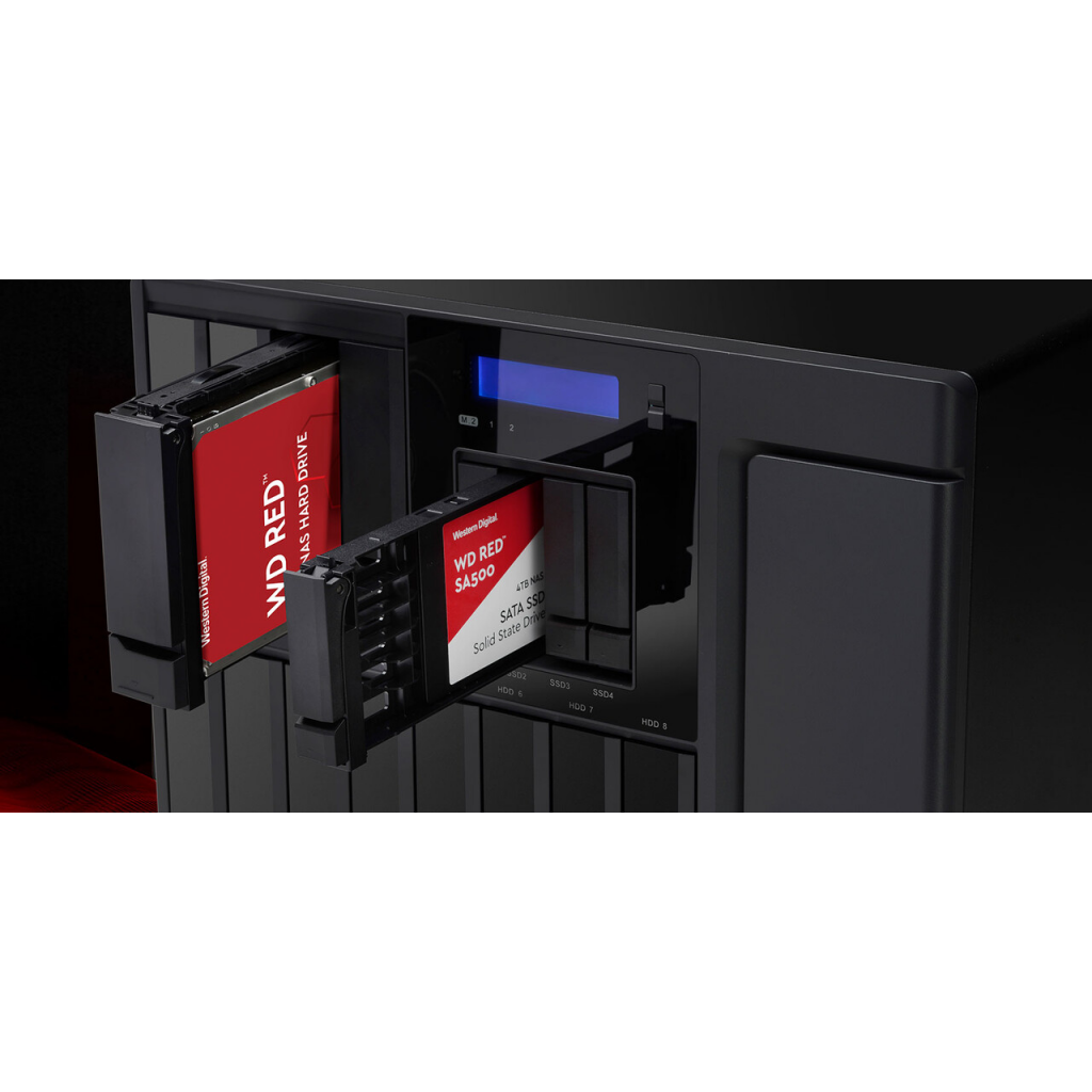 WD Red SA500, WDS200T2R0A, 2TB, 560/530, SERVER ve NAS için Enterprise, 2,5" SATA, SSD - Western Digital - görsel 4