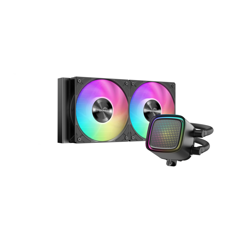 SAMA L50-240BK, Black, 240mm, 2x120mm ARGB Fan, CPU Sıvı Soğutma - Sama - görsel 2