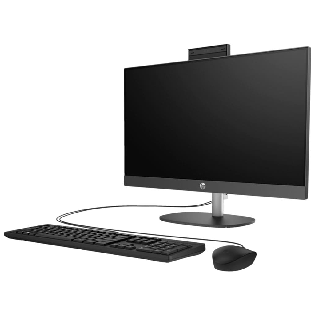 HP B70VFAT, ProOne 240 G10, i5-1334U, 23,8" FHD Ekran, 16Gb Ram, 512Gb SSD, Paylaşımlı Ekran Kartı, Free Dos All In One PC, SİYAH (2 Yıl Yerinde Garanti) - Hp - görsel 2