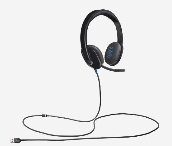 LOGITECH H540 USB SİYAH KULAKLIK 981-000480 - Logitech
