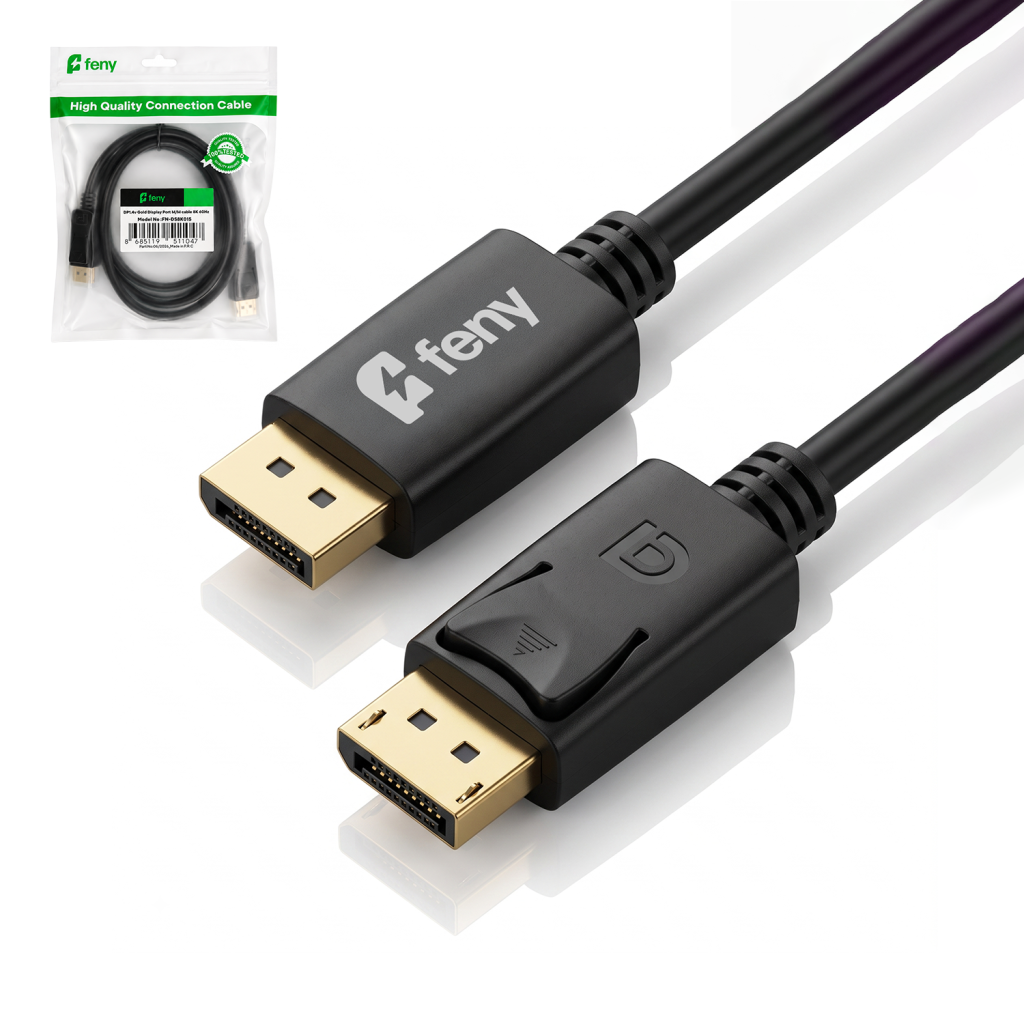 FENY FN-DS4K015, 4K UHD, 60Hz, Display Port (DP) Kablo, 1.5mt. - Feny