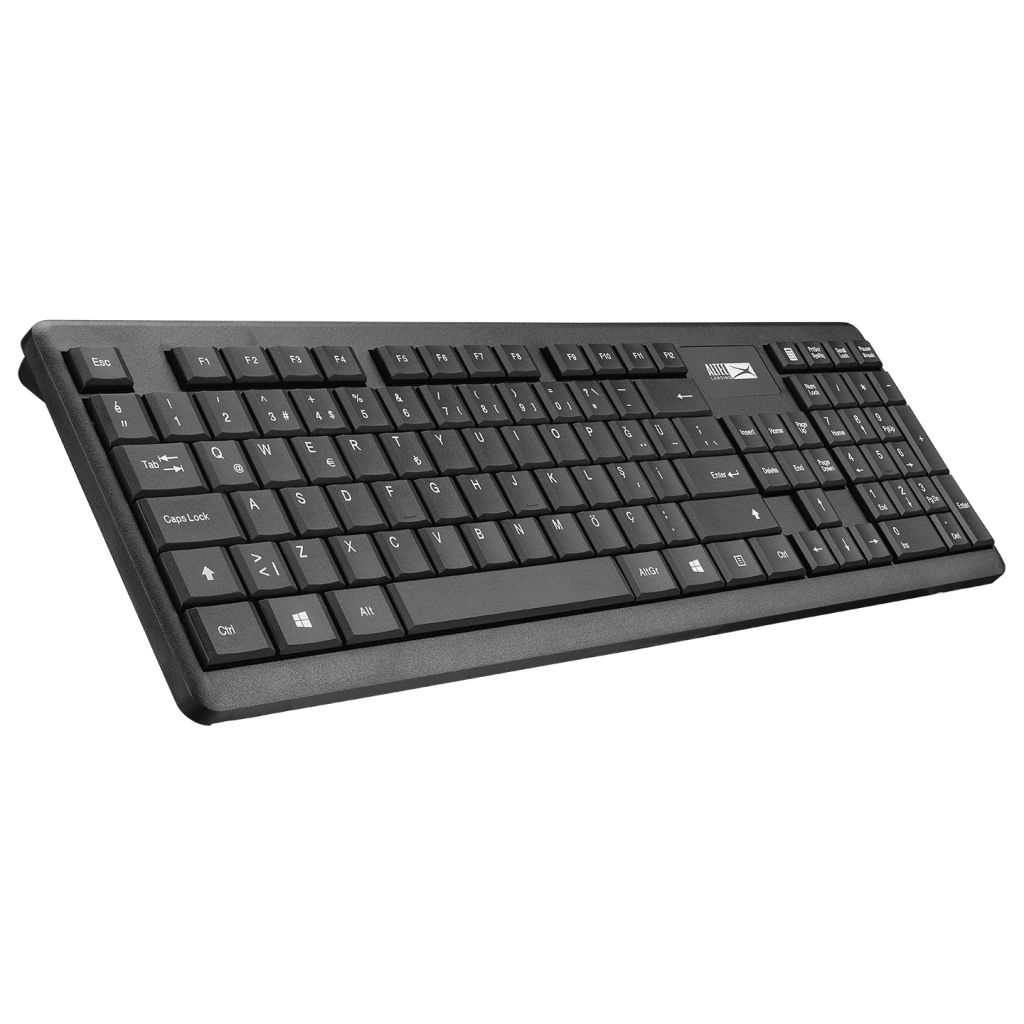 Altec Lansing ALBC6314, Siyah, 2.4Ghz Kablosuz, Türkçe Q, Klavye Mouse Set - Altec Lansing - görsel 4