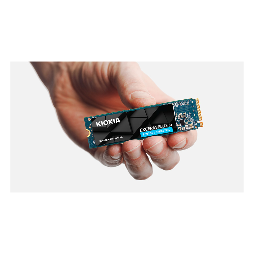 KIOXIA EXCERIA PLUS G4, LVD10Z002TG8, 2TB, 10000/8200, Gen5, NVME PCIe M.2 2280, SSD - KIOXIA - görsel 3