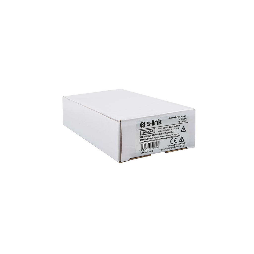 S-LINK SL-KA200, 12V, 15A, Switch Mode, DC ADAPTÖR - S-Link - görsel 4