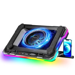 CLASSONE GT100 1xFAN 2xUSB 7xYUKSEKLIK 13"-17" GAMING NOTEBOOK SOGUTUCU SIYAH - CLASSONE