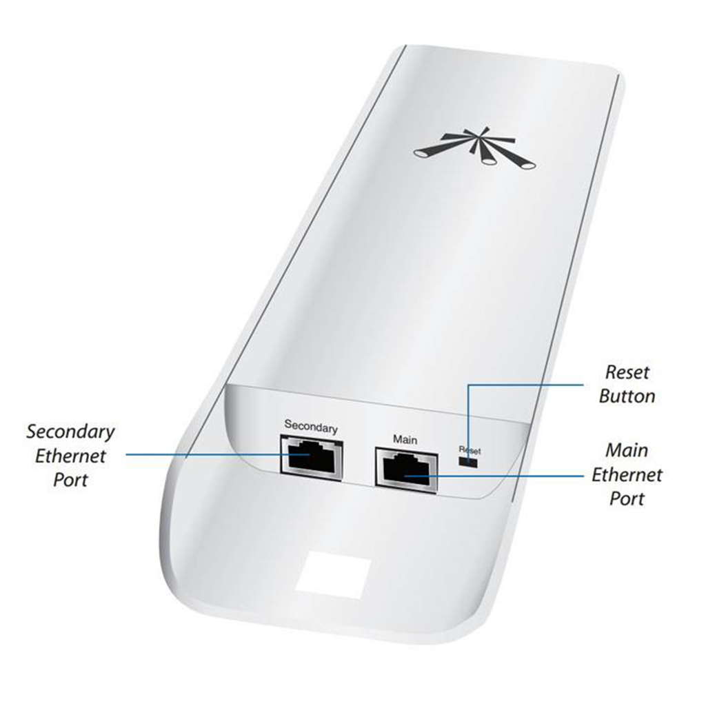 UBIQUITI NanoStation locoM5 1 Port 10/100Mbps 150mbps 5ghz 13dBı 10+km Outdoor Access Point - UBIQUITI - görsel 3