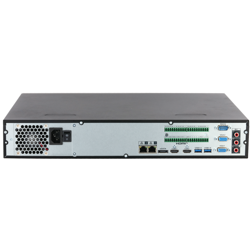 DAHUA  NVR5432-EI2, 32Kanal, 32Mpix, H265+, 4 HDD Desteği, 1080P Kayıt, 4484Mbps Bant Genişliği, 2 Port GigaBit Lan, NVR - Dahua - görsel 2