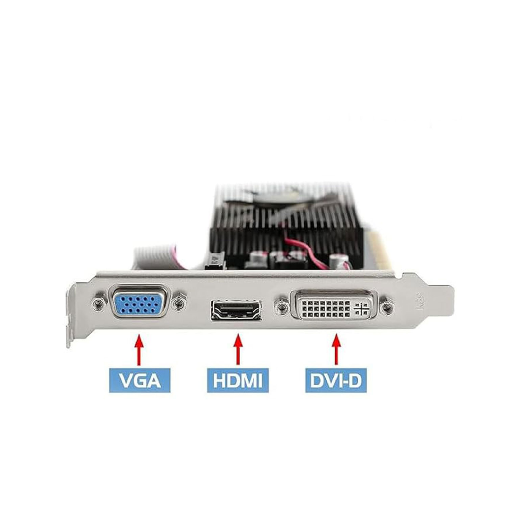 PELADN Nvidia GT 730, 2Gb, GDDR3, 64Bit, 1xD-Sub, 1xDVI, 1xHDMI Ekran Kartı - Peladn - görsel 4