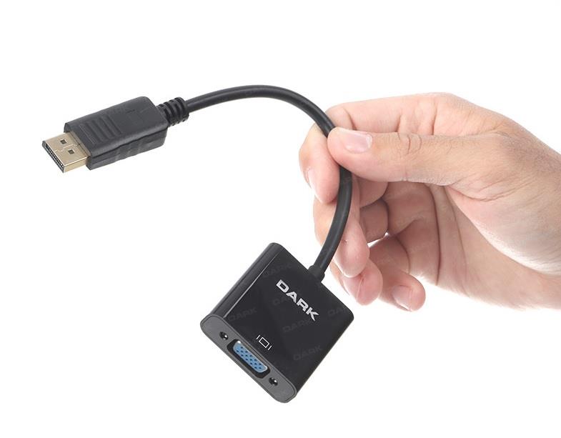 DARK DK HD ADPXVGA DISPLAY TO VGA ÇEVİRİCİ - DARK - görsel 2