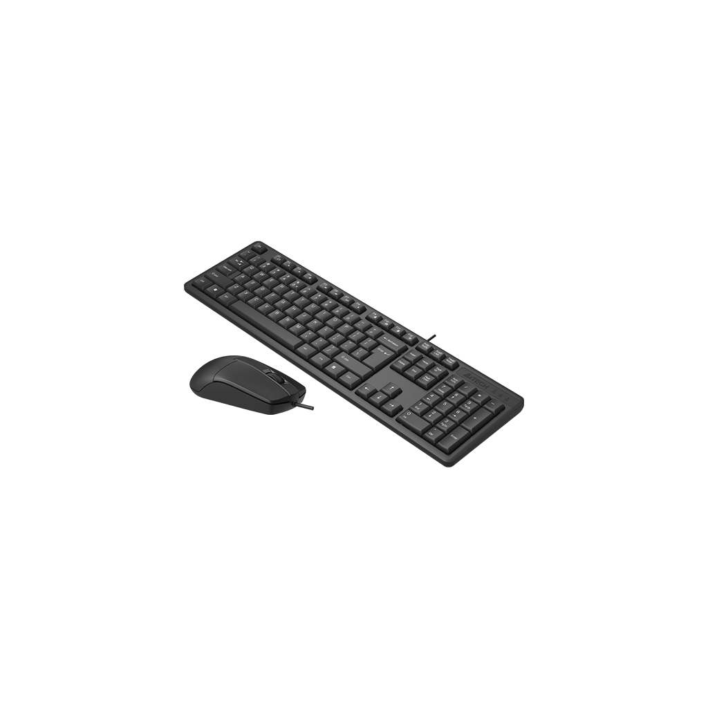 A4 TECH KR-3330S Q Türkçe USB Multimedya Siyah Sessiz Mouse Klavye+ Mouse - A4 TECH - görsel 5