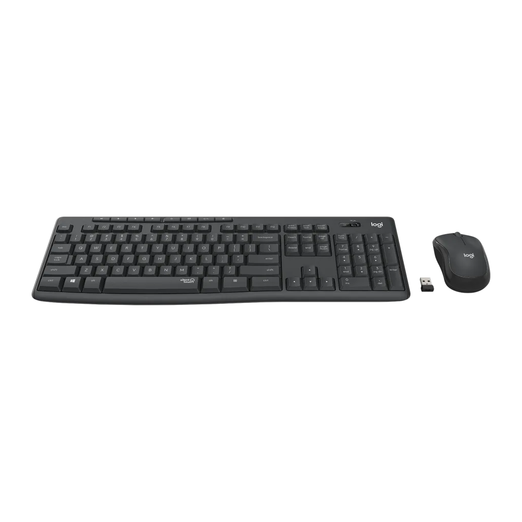 LOGITECH MK295 Q Türkçe Kablosuz Siyah Silent Klavye+ Mouse - LOGITECH - görsel 3