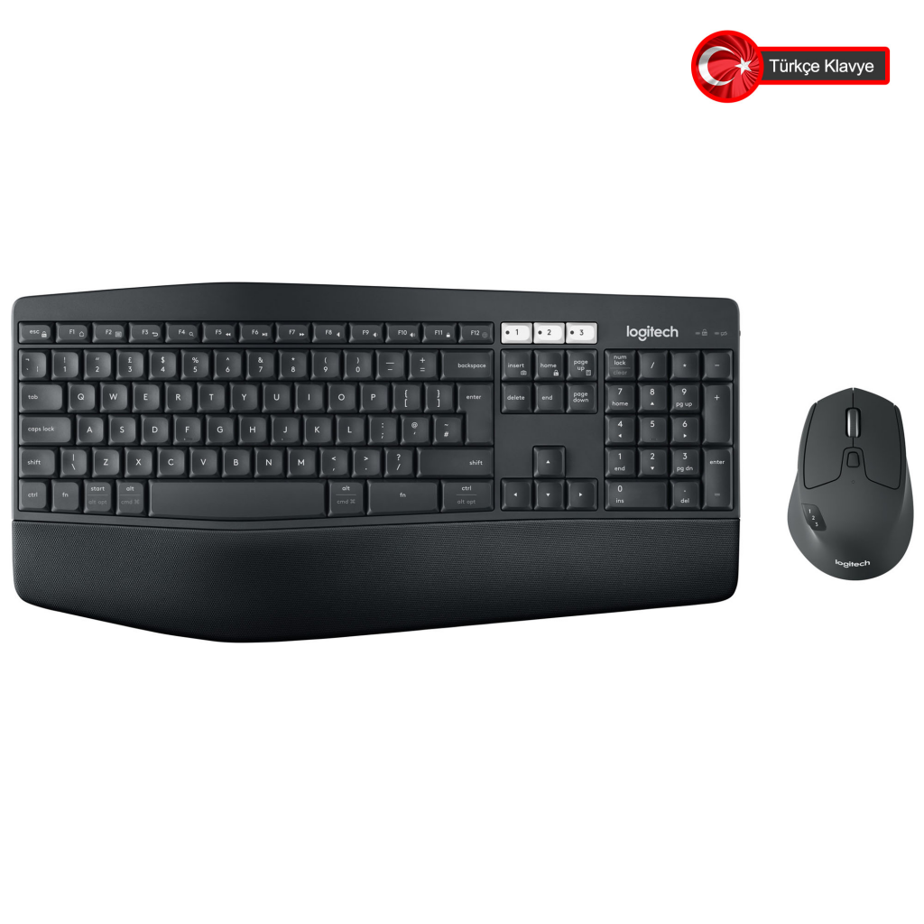 LOGITECH MK850, 920-008230, Kablosuz, Bluetooth, Türkçe Q, Klavye Mouse Set - Logitech