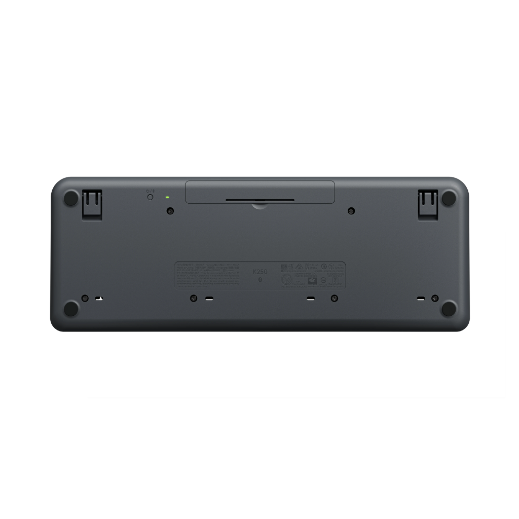 LOGITECH K250, Siyah, 920-013460, Bluetooth, Türkçe Q, Multimedya, Kompakt Klavye - Logitech - görsel 4