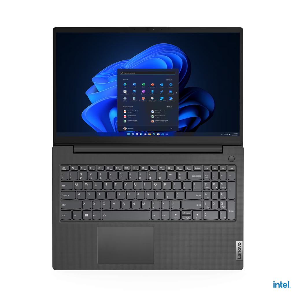 LENOVO V15 G4 83A100KXTR i7-1355U 8GB 512GB SSD O/B Iris Xe 15.6" DOS Siyah Notebook - LENOVO - görsel 6