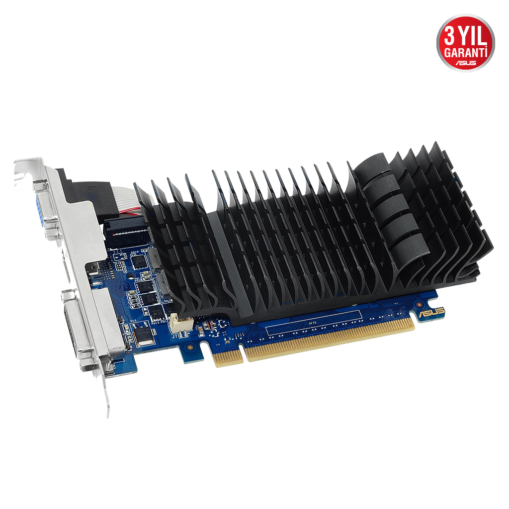 ASUS GT710-SL-2GD5-BRK-EVO 2GB Geforce GT710 GDDR5 64bit HDMI DVI VGA 16x Ekran Kartı - ASUS - görsel 4