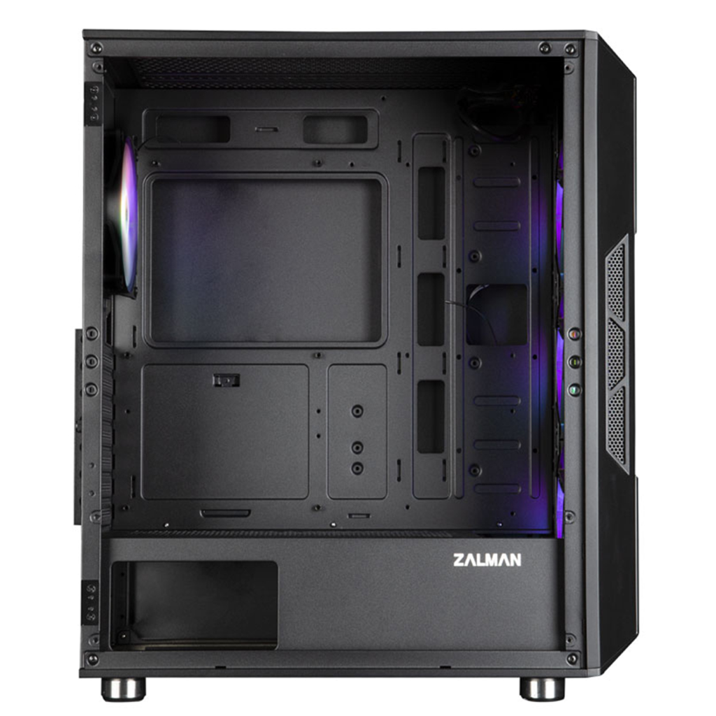 ZALMAN I3 NEO BLACK, MegaMax, 700W 80+, Mesh Panel, Tempered Glass, 4x120mm RGB Fan, ATX GAMING KASA - Zalman - görsel 3