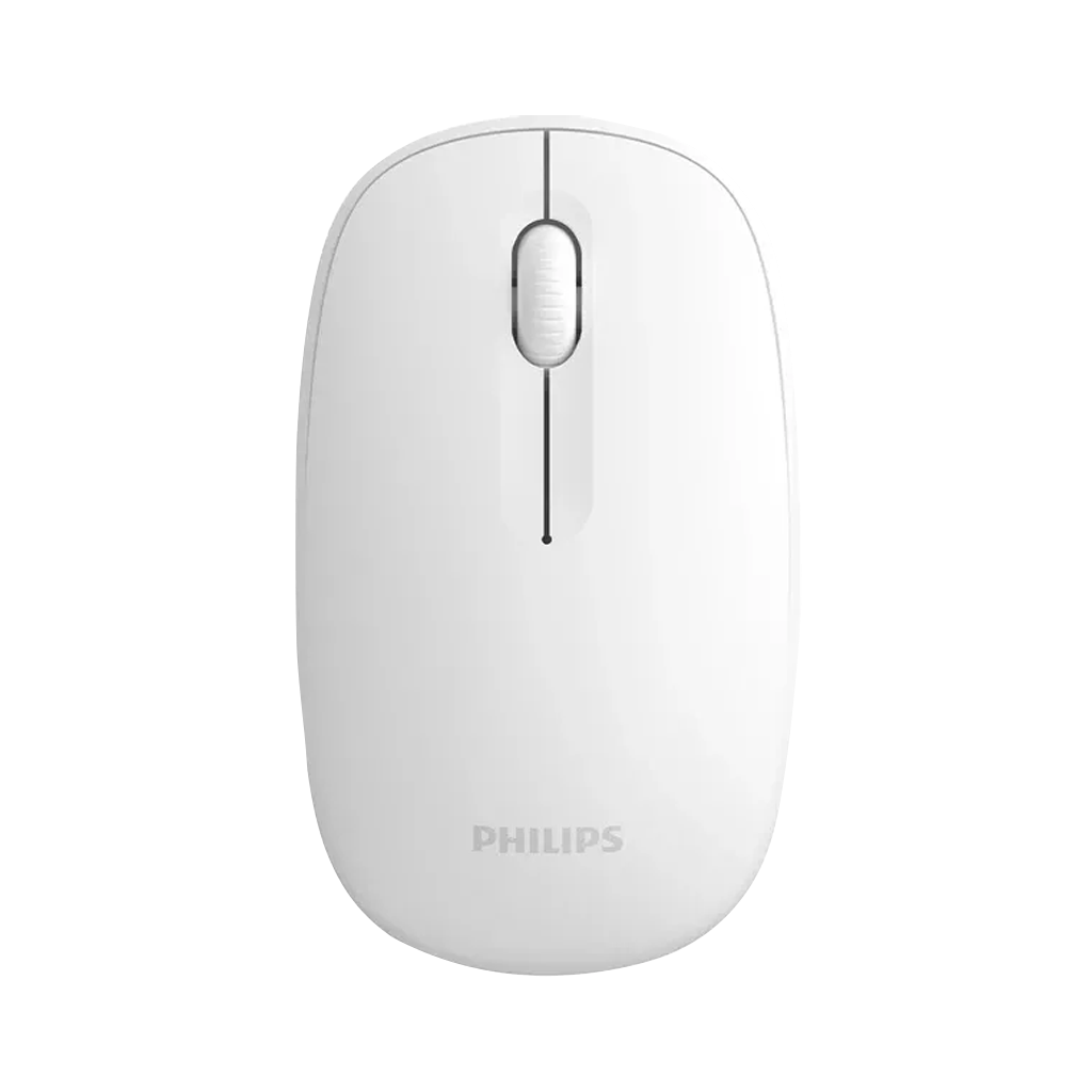 PHILIPS SPK7318W, Beyaz, USB Nano 2,4Gh Kablosuz, 1600dpi, Optic, Sessiz Click, 3 Tuşlu, Mouse - Philips
