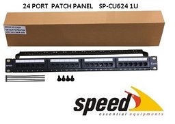 SPEED SP-CU624 24 PORT CAT6 UTP DOLU PATCH PANEL