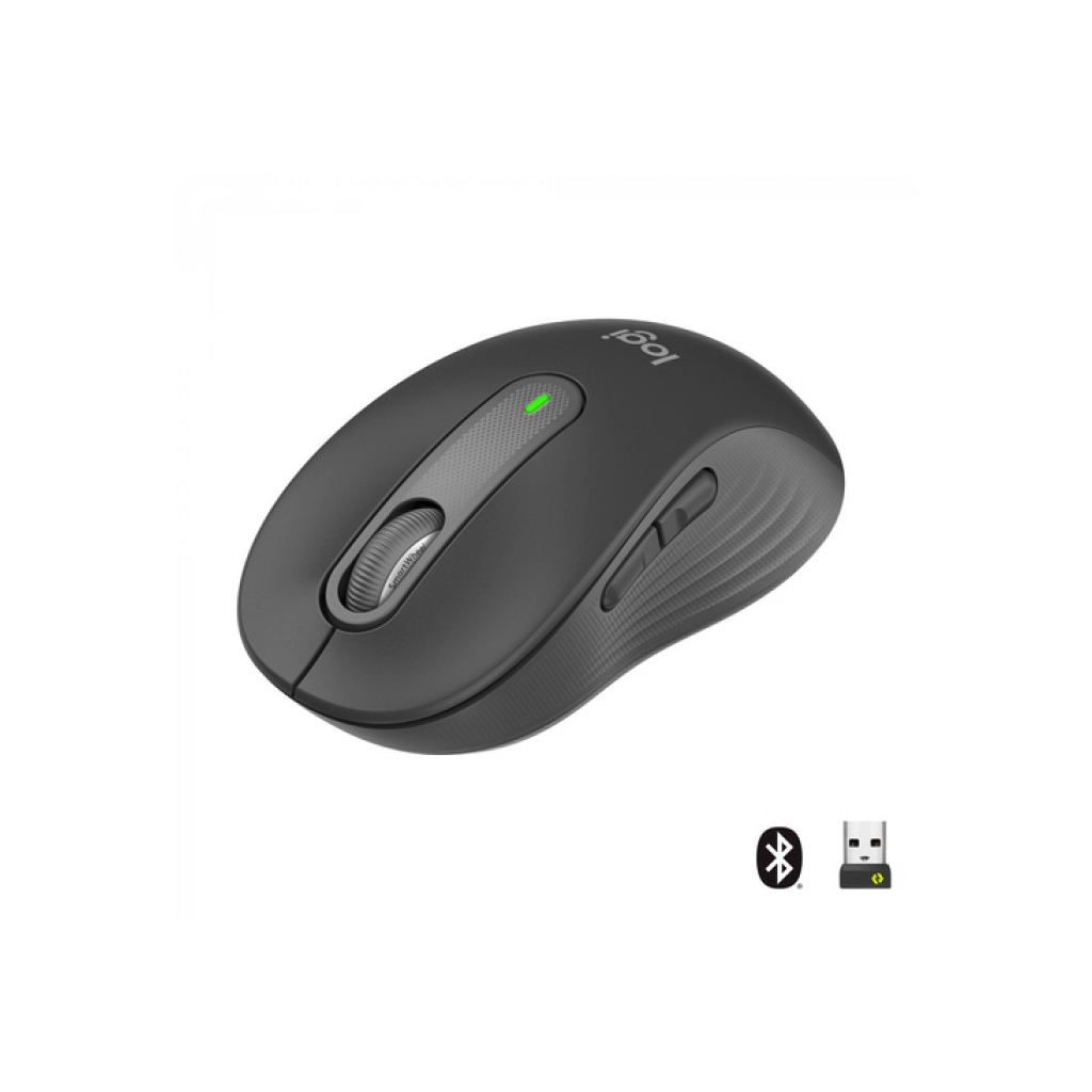 LOGITECH Signature M650 Bluetooth Kablosuz siyah Sessiz Mouse - LOGITECH - görsel 2