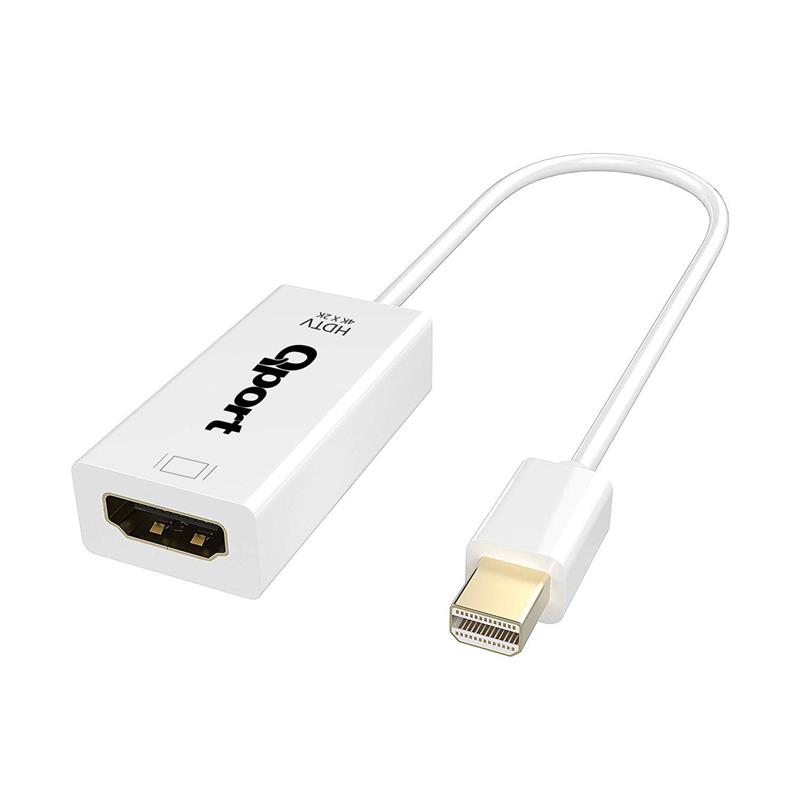 QPORT (Q-DP-HDMI) MINI DISPLAY PORT TO HDMI 4K CEVIRICI - QPORT - görsel 2
