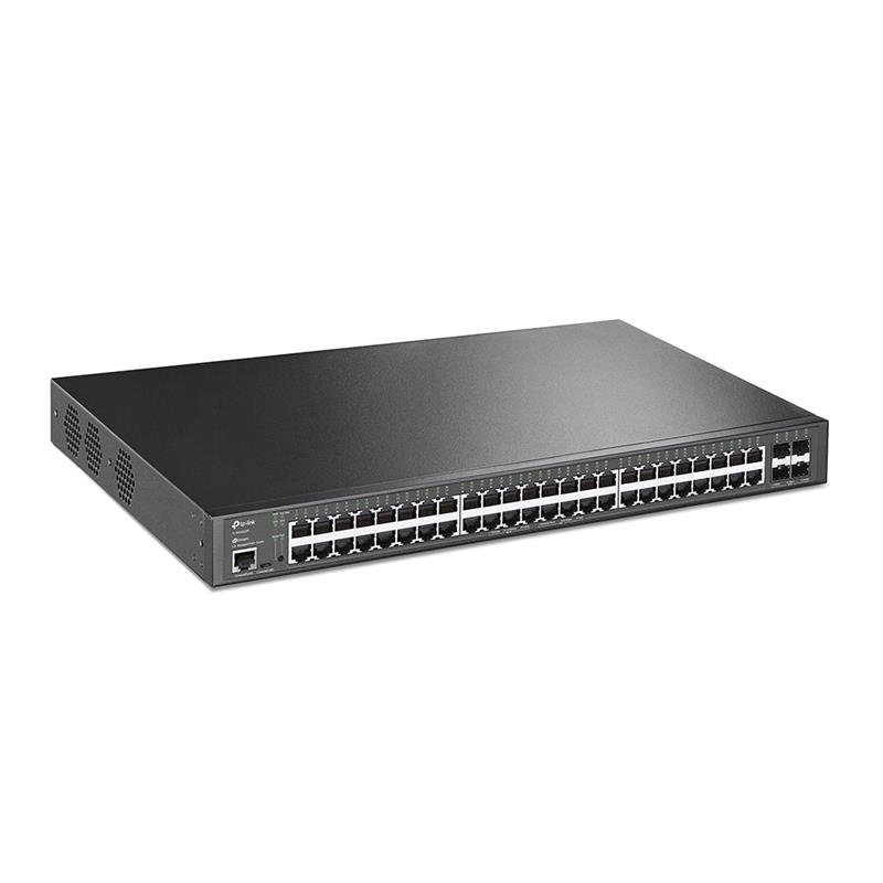 TP-LINK OMADA TL-SG3452XP 48 PORT GIGABIT + 4X10GB SFP+ 500W POE JETSTREAM YÖNETİLEBİLİR RACKMOUNT SWITCH - Tp-Link - görsel 2