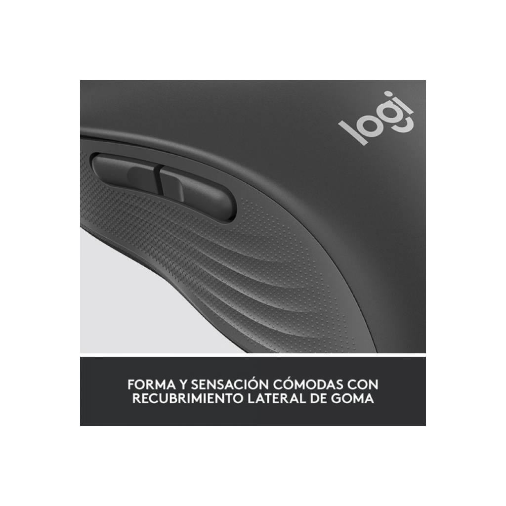 LOGITECH Signature M650 Bluetooth Kablosuz siyah Sessiz Mouse - LOGITECH - görsel 4