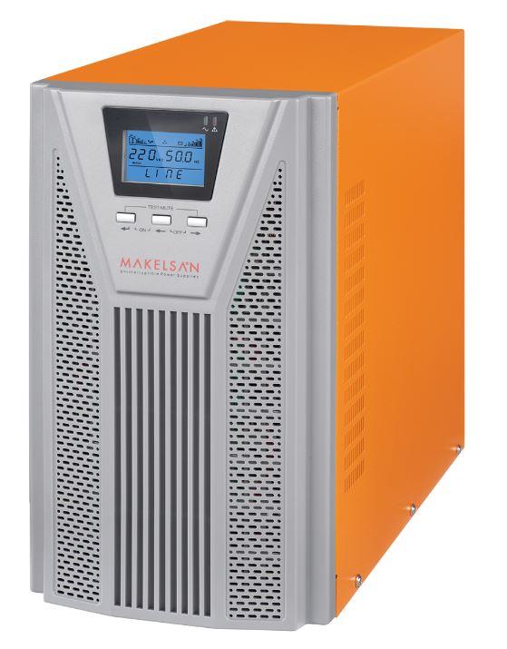 MAKELSAN P.PACK SE Online (2700W) 3 KVA 5/10 dk 1/1 Faz (6x12v 9AH Akü ) UPS - MAKELSAN - görsel 2