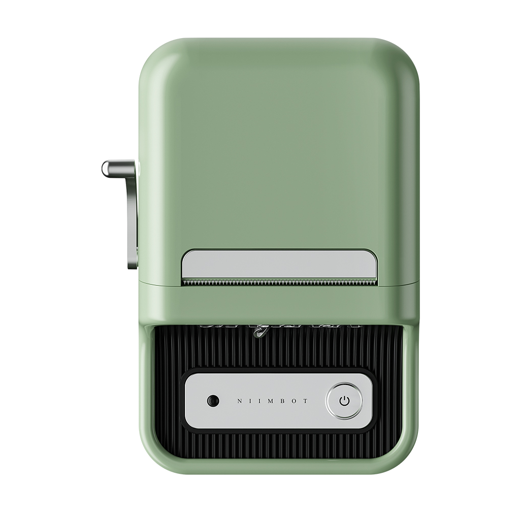 NIIMBOT B21S, Taşınabilir, Mürekkepsiz, Termal Etiket Yazıcı (Bluetooth, Type-C) Yeşil - Niimbot - görsel 4