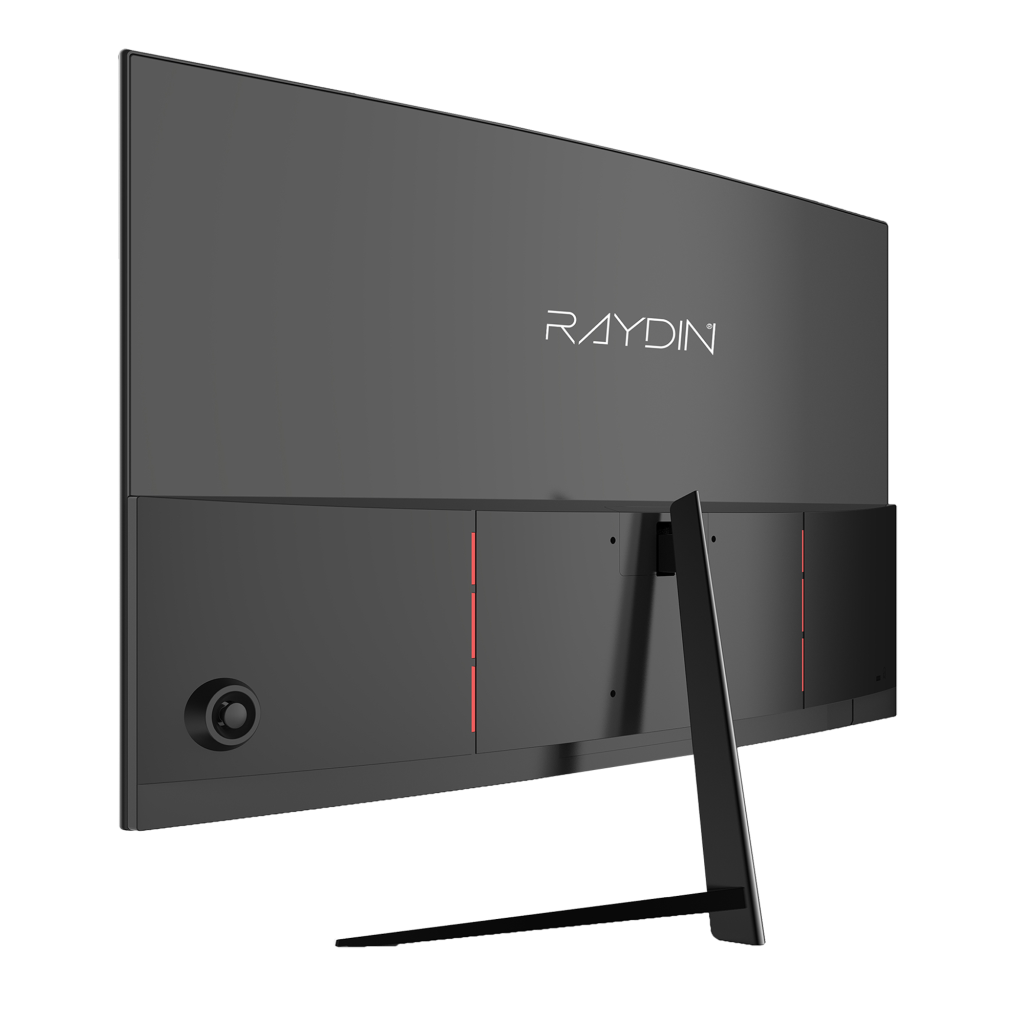 RAYDIN MM24RFA-240HZ, 23.6", 1ms, 240Hz, Full HD, 300 nits, HDMI, DP, Hoparlör, VA LED, R1650 Curved, Frameless, FreeSync Gaming Monitör - RAYDIN - görsel 4