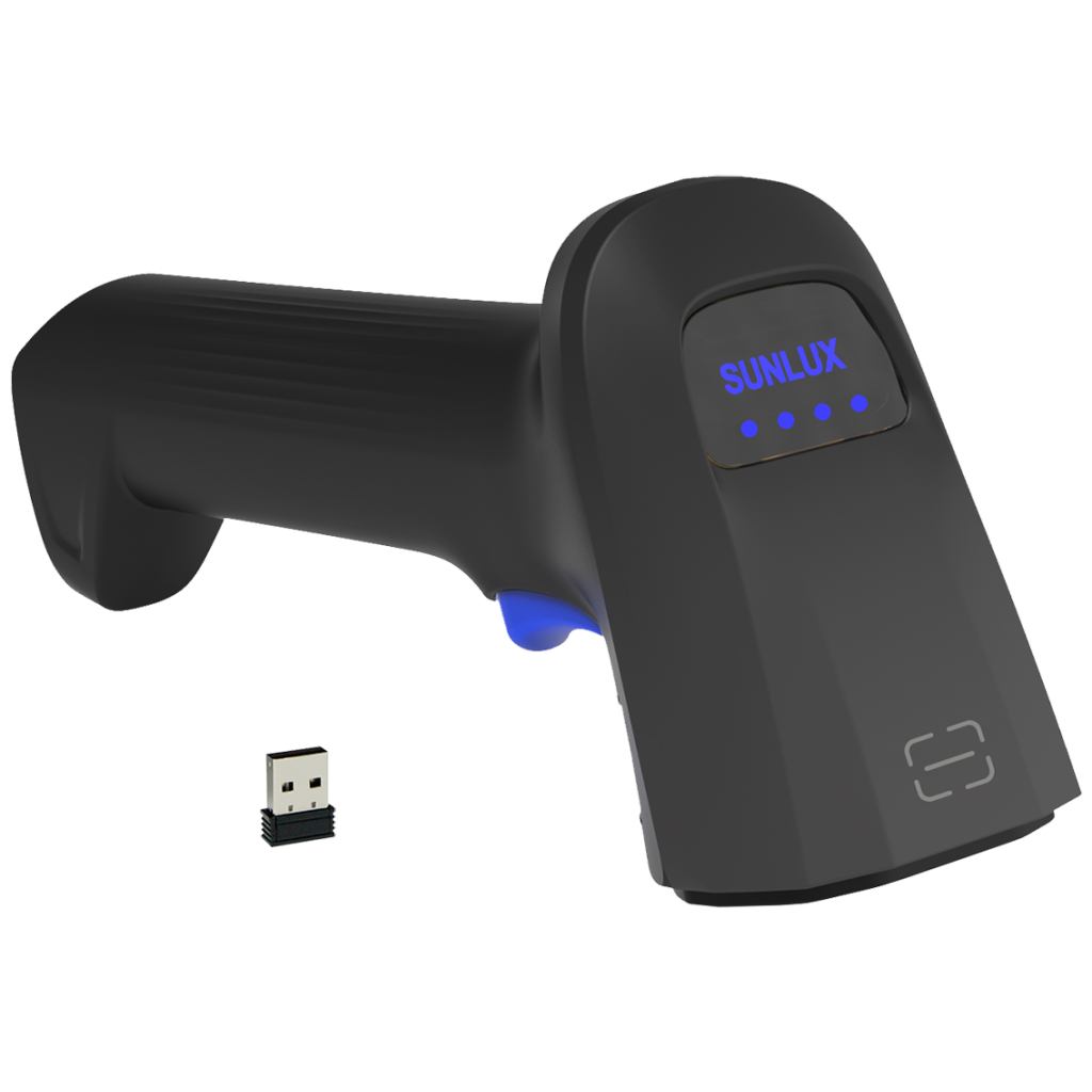 SUNLUX RW10, EL Tipi, Cmos, Kablosuz, Wi-Fi,  Bluetooth, USB Bağlantı (Dongle), 2D Karekod, Barkod Okuyucu - Sunlux - görsel 3