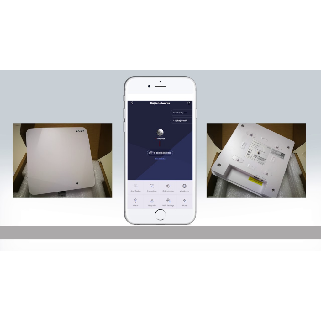 RUIJIE Reyee RG-RAP2200(E), 2Port GigaBit, 1267Mbp Dual Band, Wifi 5, PoE, Tavan Tipi, Reyee Mesh, Access Point - RUIJIE - görsel 2