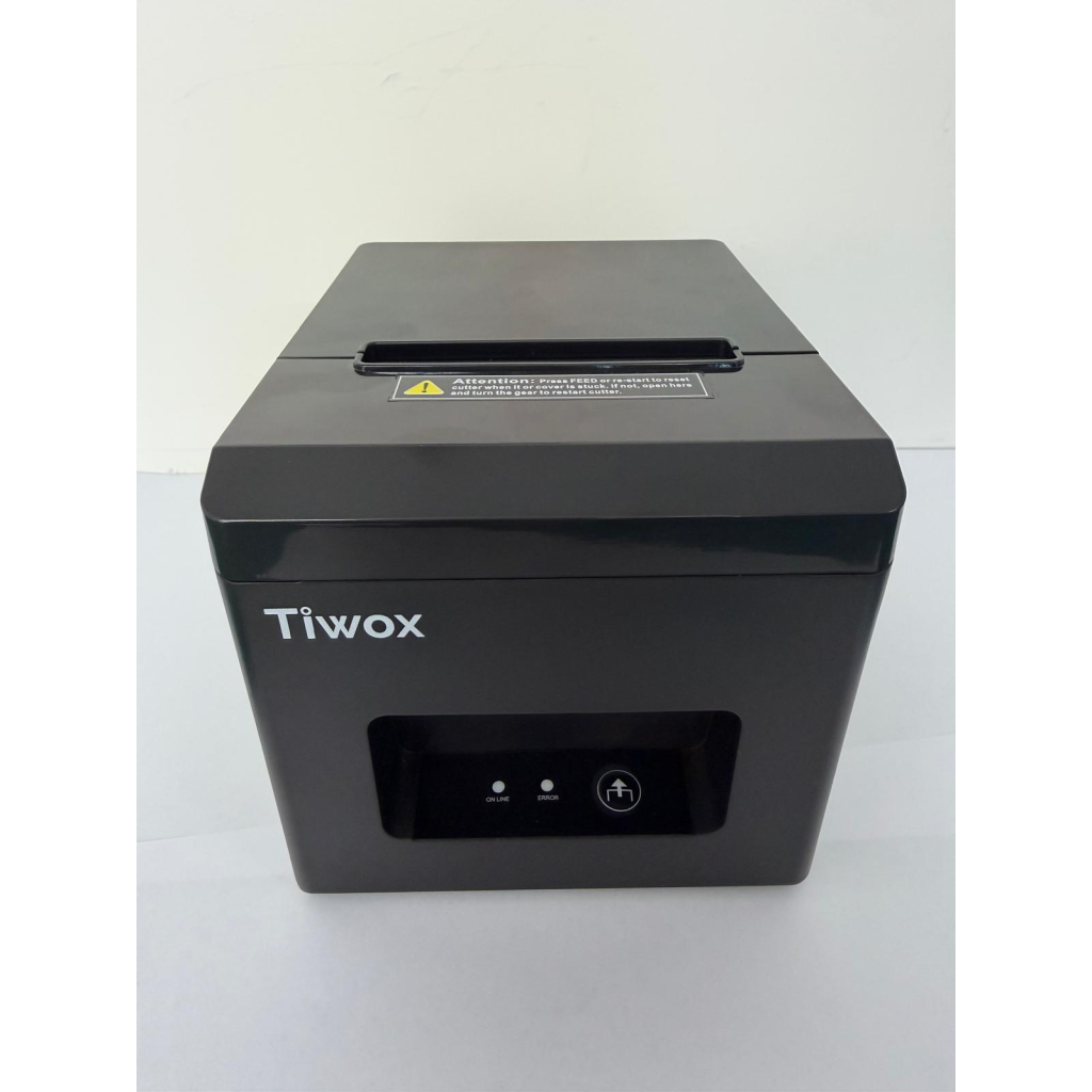 Tiwox JP-R80A, Termal, Masaüstü, Fiş Yazıcı, 200mm/s Hız, 80mm Kağıt, 203 DPI, Otomatik Kesici, Ethernet, USB - Tiwox