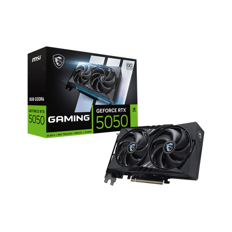 MSI RTX5050 8GB GDDR6 128BIT 3xDP/HDMI (GEFORCE RTX 5050 8G GAMING OC) - MSI - görsel 2