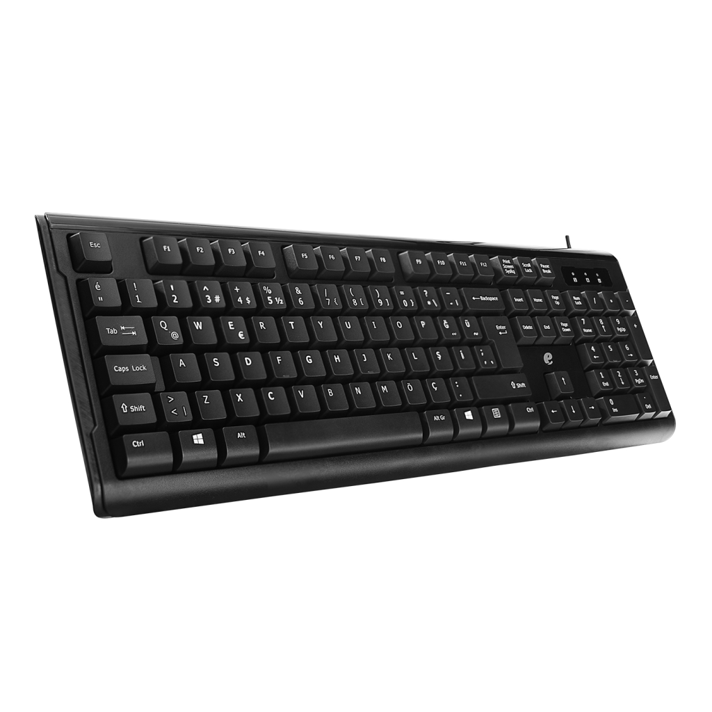 ACER eMachines, EAK9821S, Siyah, USB Kablolu, Türkçe Q, Klavye Mouse Set - Acer - görsel 2