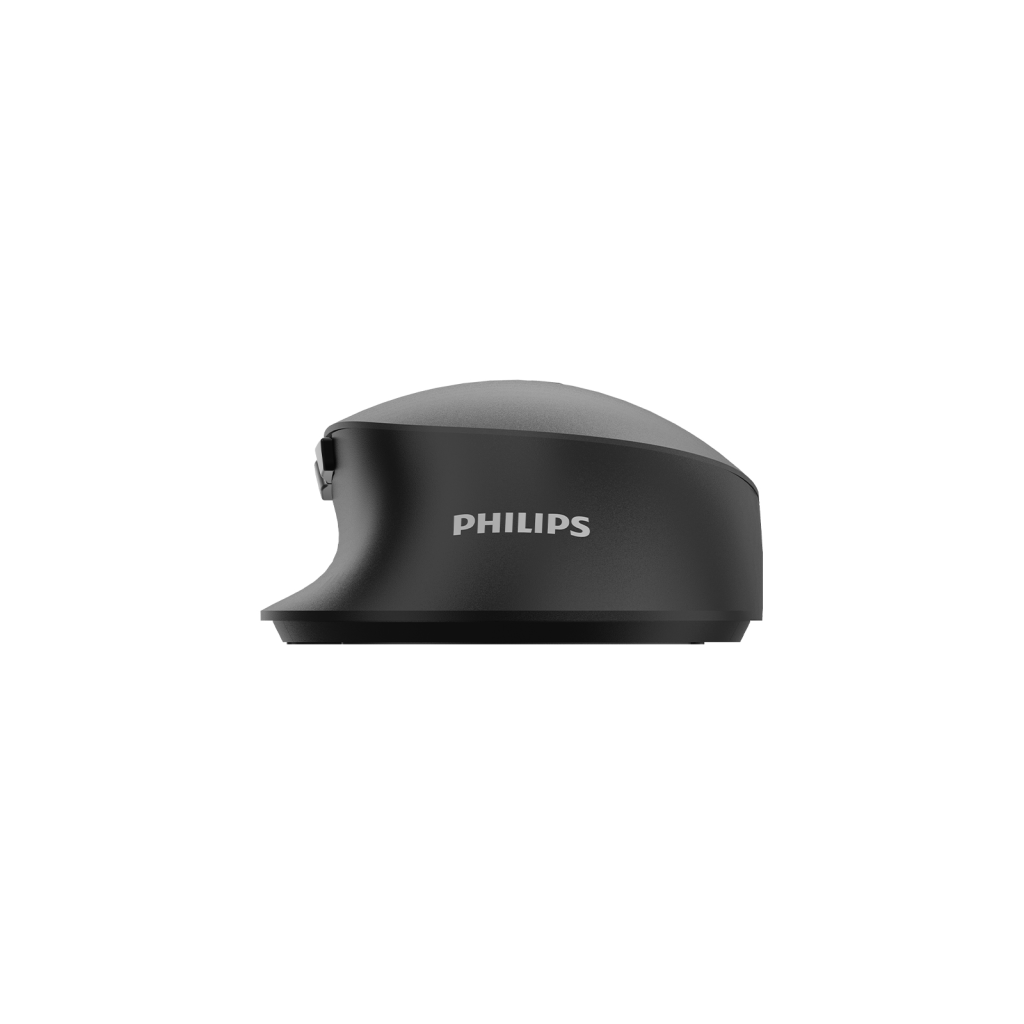 PHILIPS SPK7607B, Siyah, USB Nano 2,4Gh ve Bluetooth Kablosuz, 3200dpi, Optic, 7 Tuşlu, Sessiz Click, Mouse - Philips - görsel 4