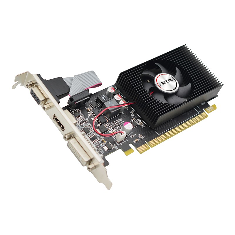 AFOX GEFORCE AF730-2048D3L6 GT730 LP 2GB DDR3 128BIT 1XVGA 1XHDMI 1XDVI EKRAN KARTI - Afox - görsel 3