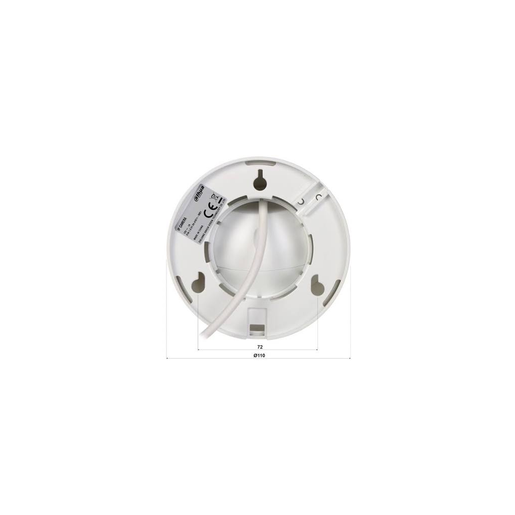 DAHUA IPC-HDW1539DA-SW-PV, 5Mpix, 2,8mm Lens H265, Dual Smart Light, IP66, Wifi, Dahili Mikrofon, Dome IP Kamera - Dahua - görsel 5