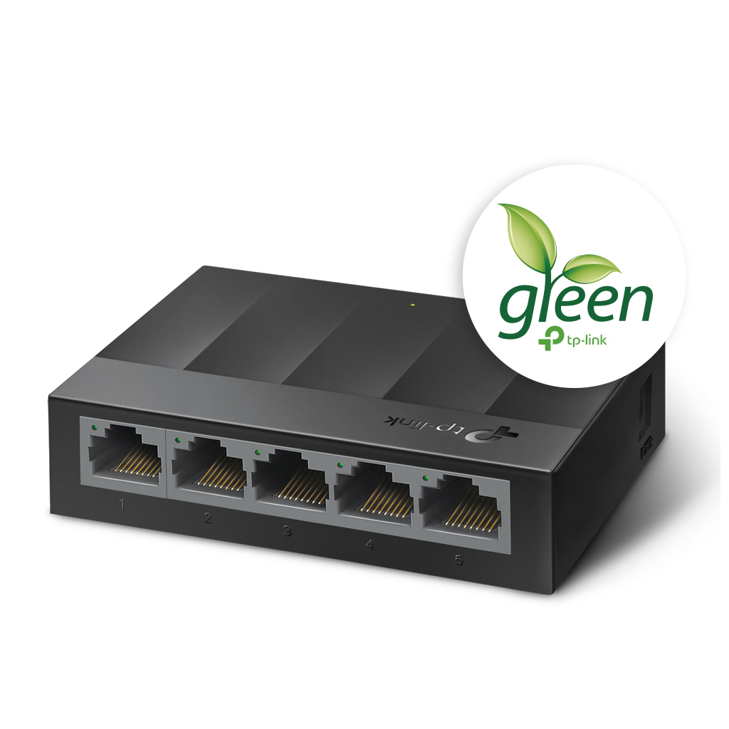TP-LINK LS1005G 5 port Gbit Desktop Yönetilemez Plastik Kasa Switch - TP-LINK - görsel 2