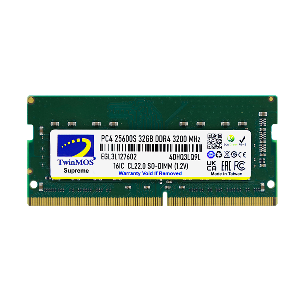 TWINMOS MDD432GB3200N 32GB (Tek Parça) DDR4 3200Mhz Notebook Bellek - TWINMOS - görsel 2