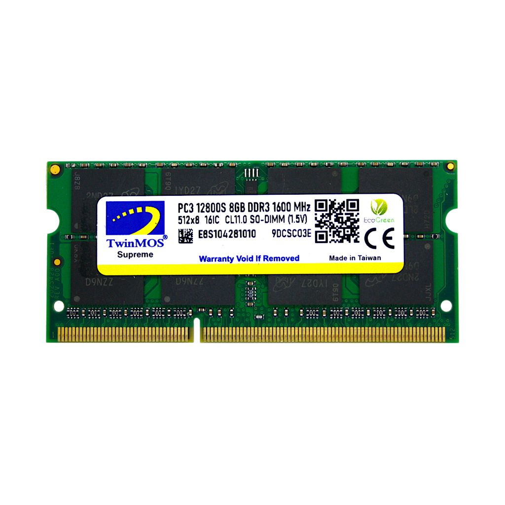 TWINMOS MDD38GB1600N 8GB DDR3 1600Mhz Notebook Bellek - TWINMOS - görsel 2