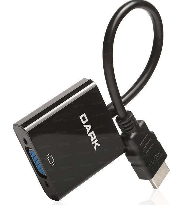 DARK DK-HD-AHDMIXVGA4 HDMI to VGA Çevirici Dönüştürücü - DARK