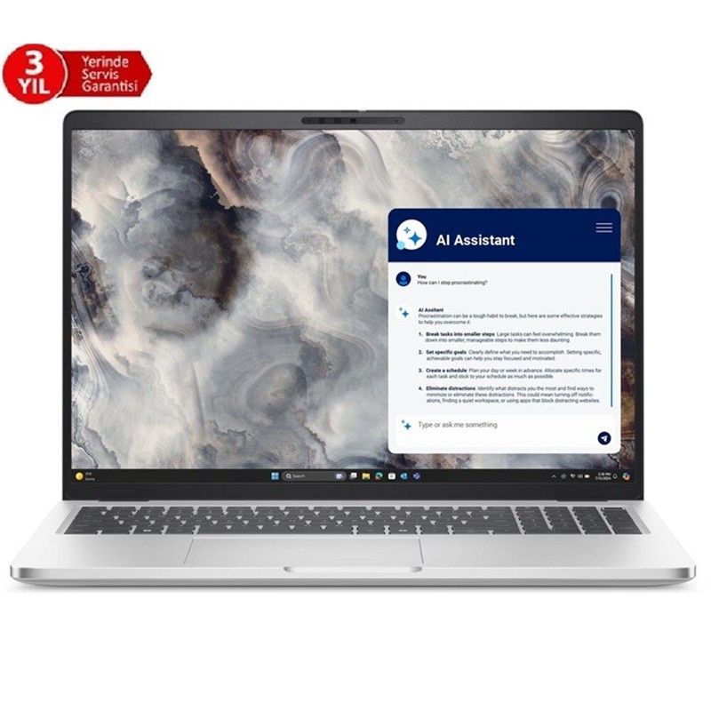 DELL NB PRO 16 ULTRA7 255U 32GB 1TB SSD DOS BTO108_PC16250_U (3 YIL YERİNDE GARANTİ) - Dell